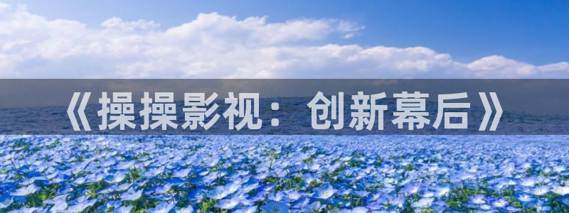 飘零影院在线观看免费：《操操影视：创新幕后》